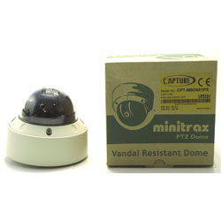 DOME MOTORISE ANTI VANDALE MINITRAX