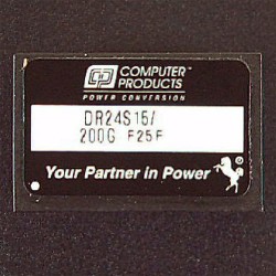 CONVERTISSEUR DIL24 24Vdc >> 15Vdc/200mA