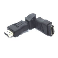 ADAPTATEUR HDMI  M > F   ORIENTABLE