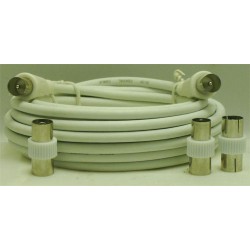 CORDON COAXIAL MALE/MALE 9,52mm/5 M