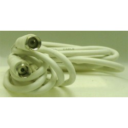 CORDON COAXIAL FICHES F MALE/MALE 2 M