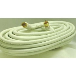 CORDON COAXIAL FICHES F MALE/MALE 10 M