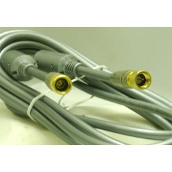 CORDON COAXIAL PRO--- F MALE/MALE 3 M