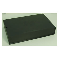 COFFRET PLASTIQUE NOIR 216x33x130mm 2 P