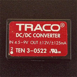 CONVERTISSEUR DIL24 6Vdc> +/- 12V/125mA