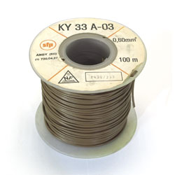 FIL CABLAGE MULTIBRINS 0,60mm KY33A03