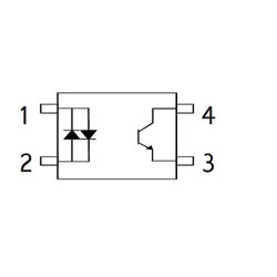 TLP621-1XSM SO-4 ROHS ISOCOM